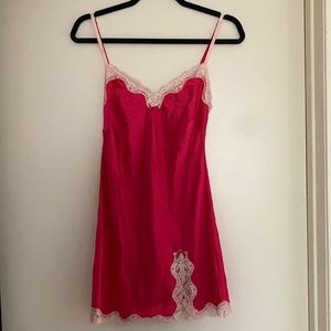 Vs slip dress